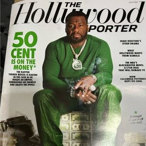 The Hollywood Reporter new collectible 50Cent Kamala Harris Aug 2024